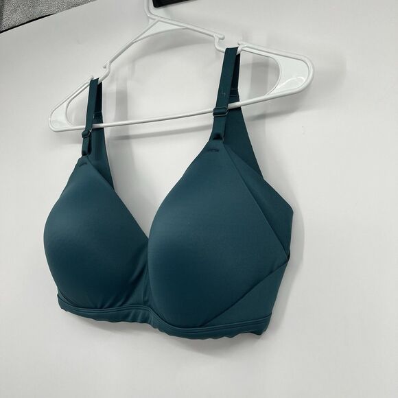 Warners Women's TShirt Bra XL Wireless Padded Boost Lift No Side Effects Comfort - Picture 3 of 10